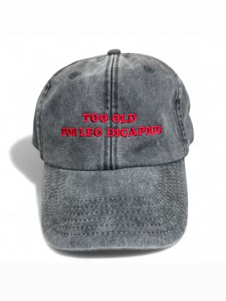 Too old for Leo DiCaprio - Too young for retirement! 🖤 kolekci našich @dark_concept_store kšiltovek najdete na eshopu i v...
